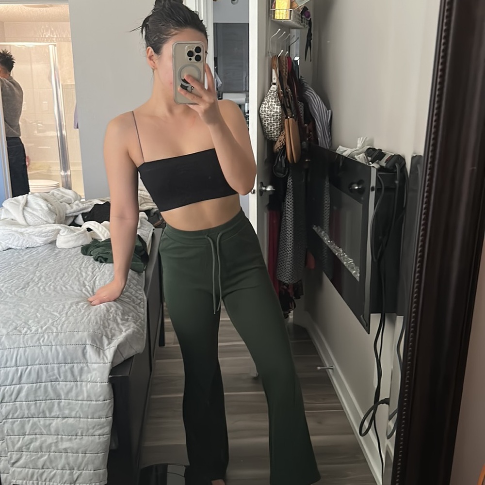 3 for $20 ✨Bungee Cord Black Strapless Tube Top Bra Top